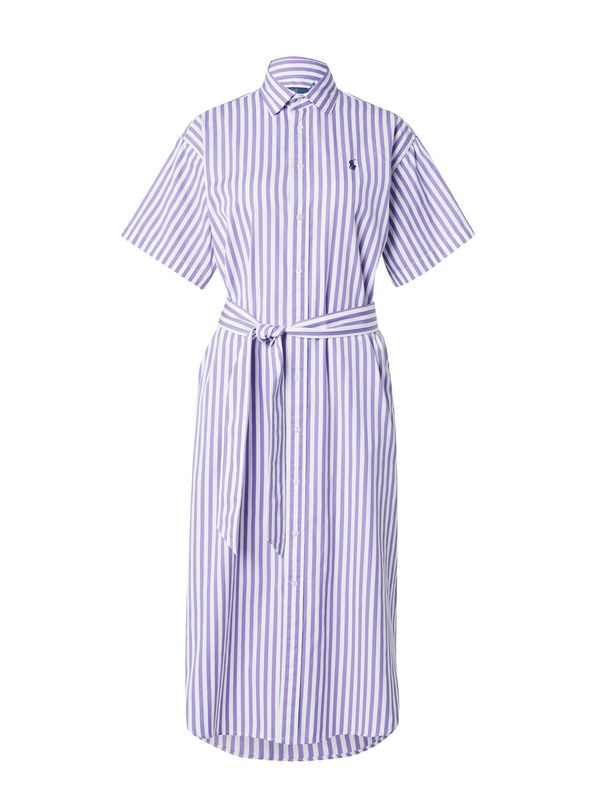 Polo Ralph Lauren Polo Ralph Lauren Dolga srajca  mauve / bela