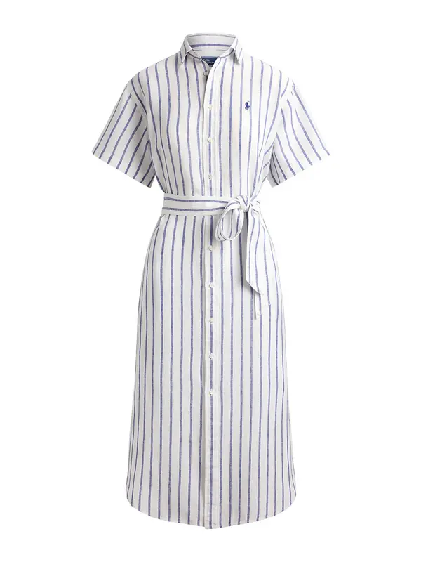Polo Ralph Lauren Polo Ralph Lauren Dolga srajca  modra / bela