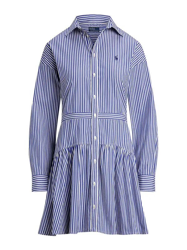 Polo Ralph Lauren Polo Ralph Lauren Dolga srajca  modra / bela