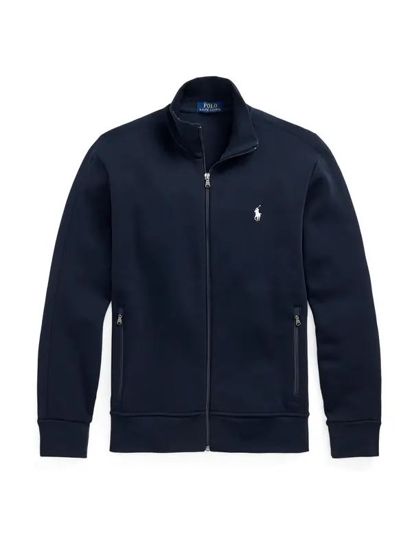 Polo Ralph Lauren Polo Ralph Lauren Jopa na zadrgo 'TRACKM9'  mornarska / bela