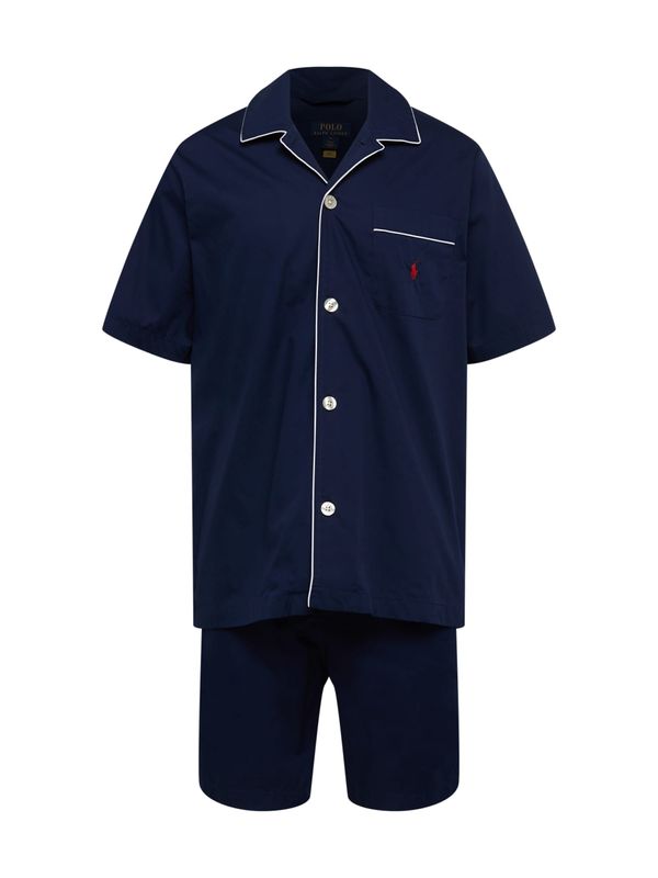 Polo Ralph Lauren Polo Ralph Lauren Kratka pižama  mornarska / rdeča / bela