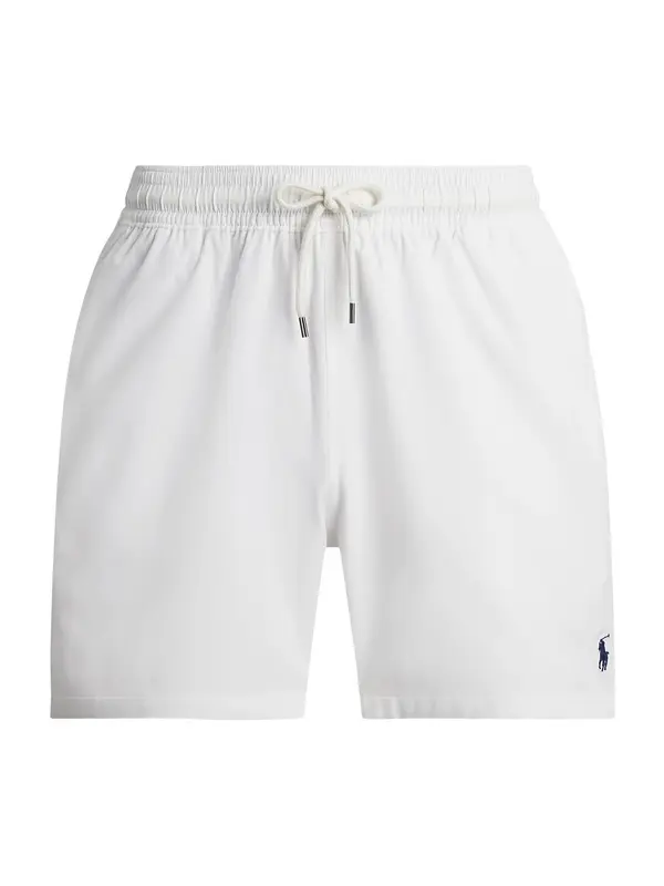 Polo Ralph Lauren Polo Ralph Lauren Kratke kopalne hlače 'TRAVELER'  bela