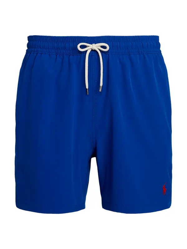 Polo Ralph Lauren Polo Ralph Lauren Kratke kopalne hlače 'TRAVELER'  kobalt modra