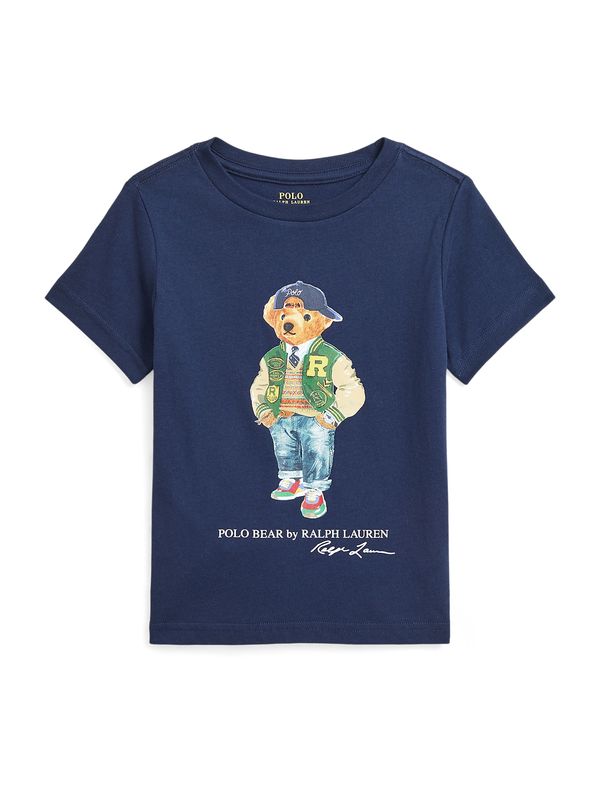 Polo Ralph Lauren Polo Ralph Lauren Majica  bež / mornarska / rjasto rjava / zelena