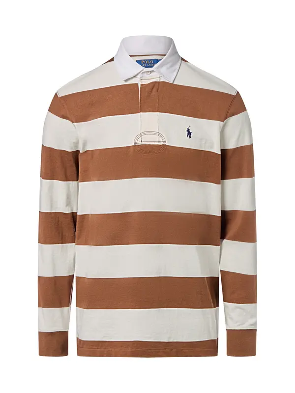 Polo Ralph Lauren Polo Ralph Lauren Majica  bež / rjava / bela