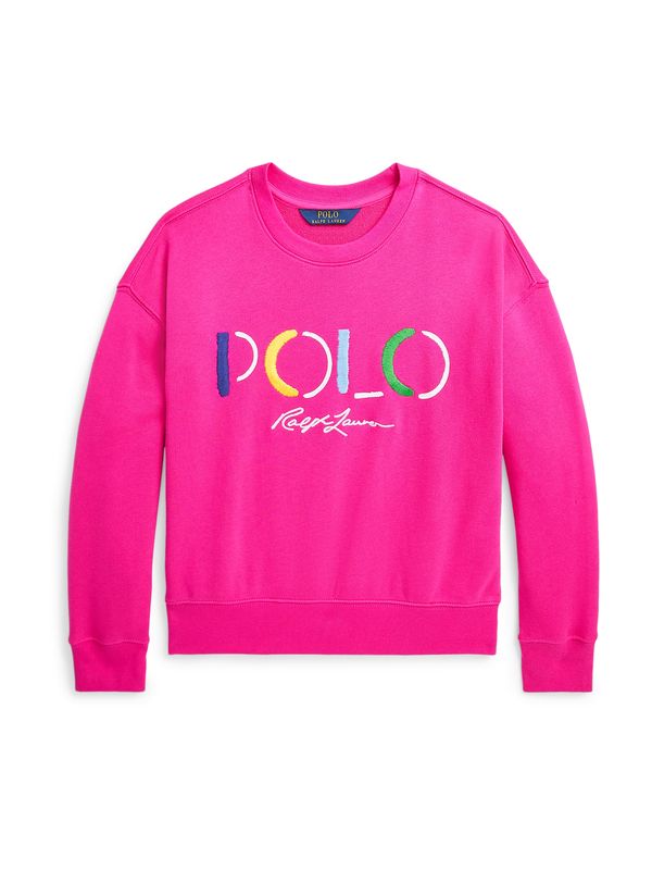 Polo Ralph Lauren Polo Ralph Lauren Majica 'BUBBLE'  modra / rumena / svetlo roza / bela
