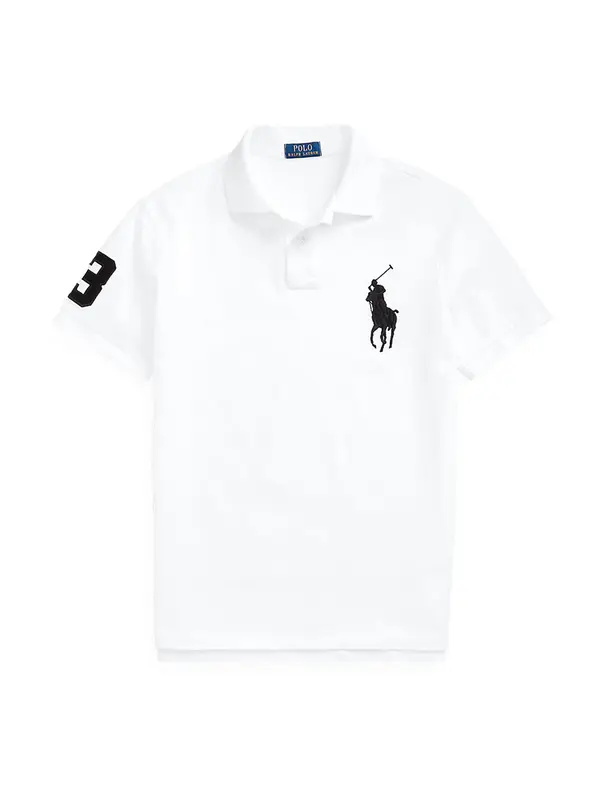 Polo Ralph Lauren Polo Ralph Lauren Majica  črna / bela