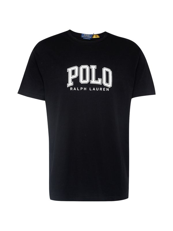 Polo Ralph Lauren Polo Ralph Lauren Majica  črna / bela
