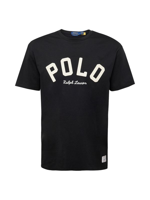 Polo Ralph Lauren Polo Ralph Lauren Majica  črna / bela