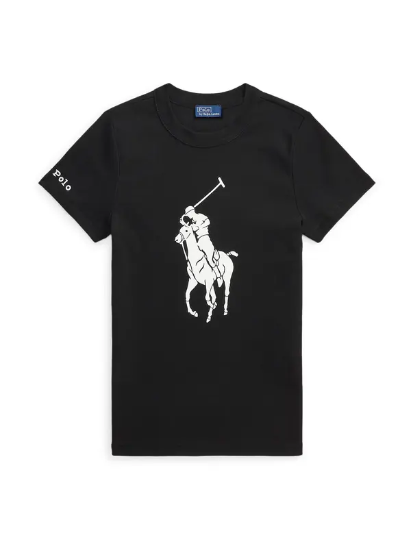 Polo Ralph Lauren Polo Ralph Lauren Majica  črna / off-bela