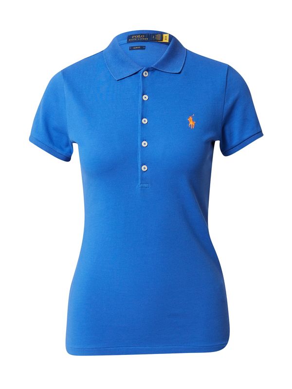 Polo Ralph Lauren Polo Ralph Lauren Majica 'Julie'  modra / zlato-rumena