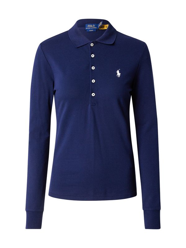 Polo Ralph Lauren Polo Ralph Lauren Majica 'JULIE'  mornarska / bela