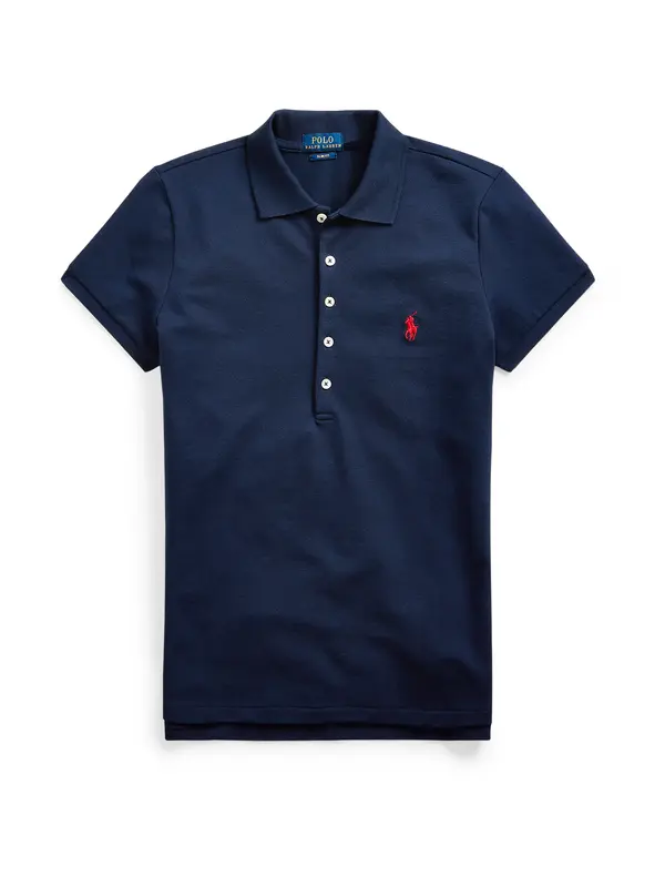 Polo Ralph Lauren Polo Ralph Lauren Majica 'Julie'  mornarska / rdeča