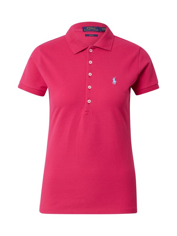 Polo Ralph Lauren Polo Ralph Lauren Majica 'Julie'  svetlo modra / fuksija