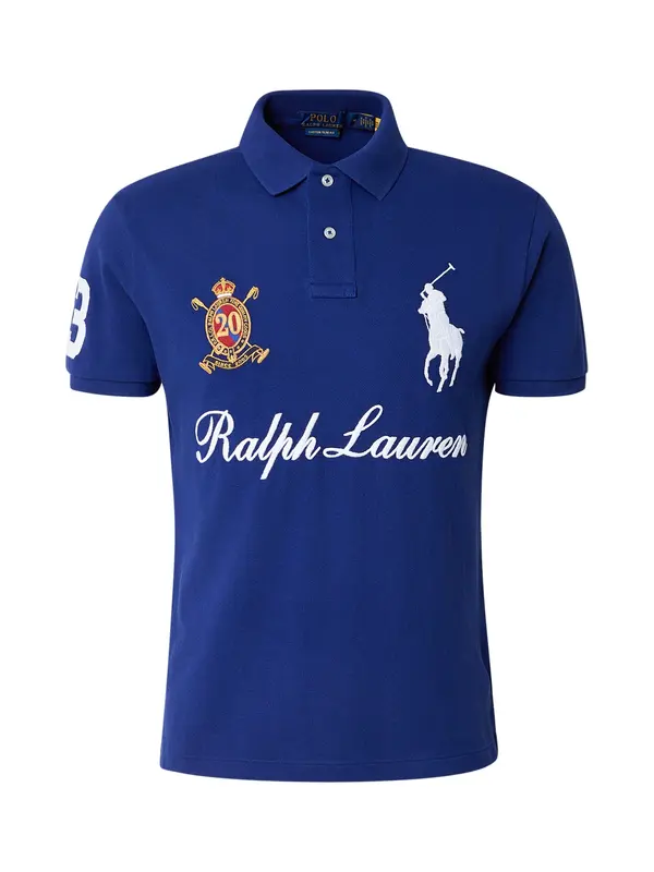 Polo Ralph Lauren Polo Ralph Lauren Majica  kraljevo modra / med / rdeča / bela