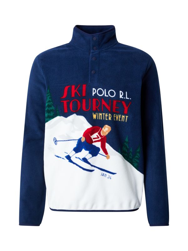 Polo Ralph Lauren Polo Ralph Lauren Majica  marine / jelka / temno rdeča / bela