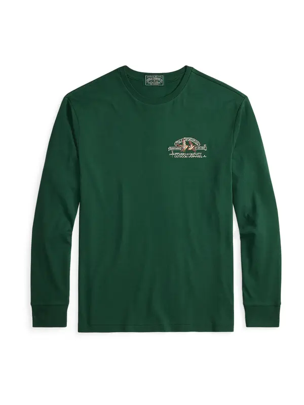 Polo Ralph Lauren Polo Ralph Lauren Majica  med / temno zelena