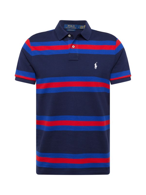 Polo Ralph Lauren Polo Ralph Lauren Majica  modra / mornarska / oranžno rdeča