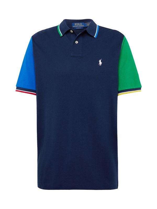 Polo Ralph Lauren Polo Ralph Lauren Majica  modra / mornarska / zelena / bela