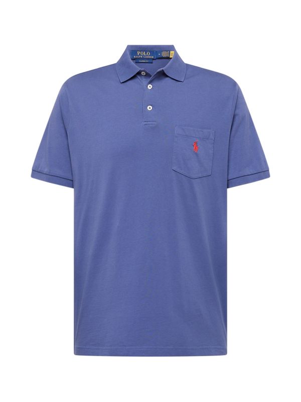 Polo Ralph Lauren Polo Ralph Lauren Majica  modra / ognjeno rdeča