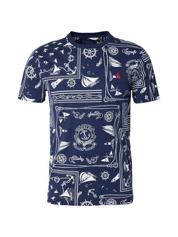 Polo Ralph Lauren Polo Ralph Lauren Majica  mornarska / bela