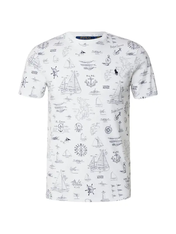 Polo Ralph Lauren Polo Ralph Lauren Majica  mornarska / bela