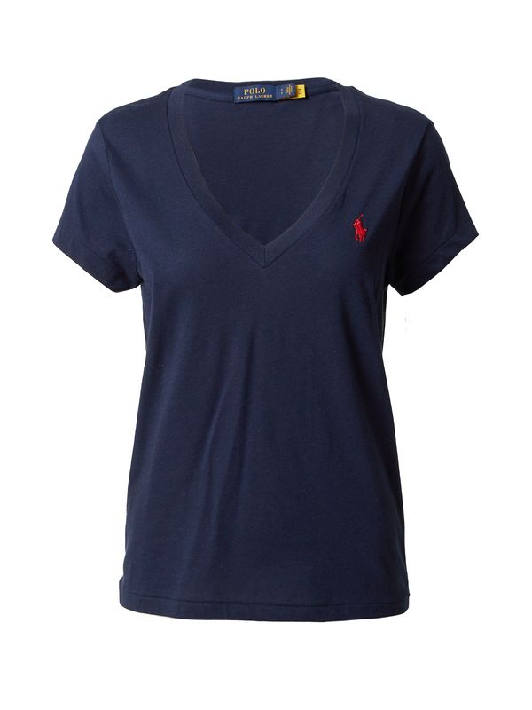 Polo Ralph Lauren Polo Ralph Lauren Majica  mornarska / rdeča