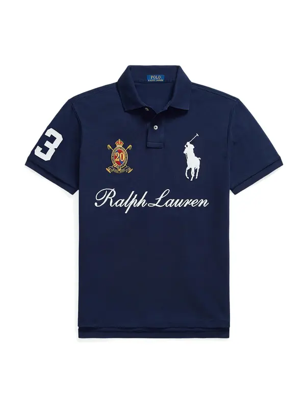 Polo Ralph Lauren Polo Ralph Lauren Majica  mornarska / rumena / rubin rdeča / bela