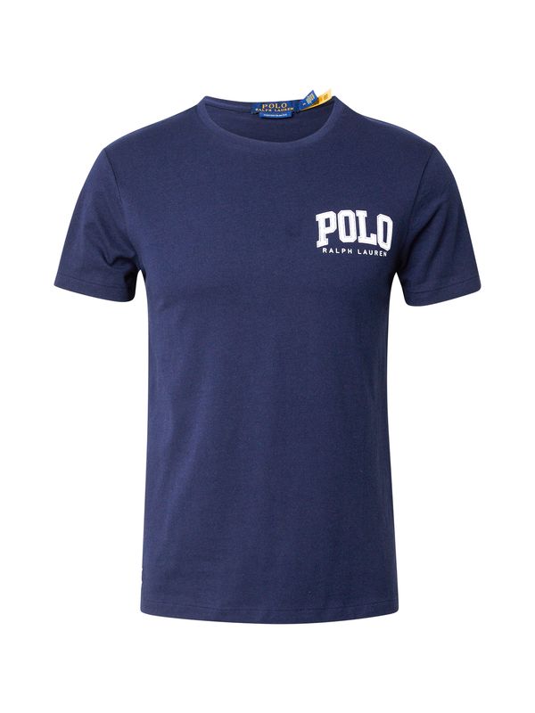 Polo Ralph Lauren Polo Ralph Lauren Majica  mornarska / svetlo modra / bela