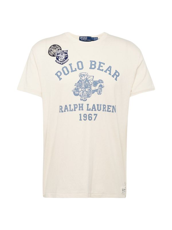 Polo Ralph Lauren Polo Ralph Lauren Majica  mornarska / svetlo modra / črna / off-bela