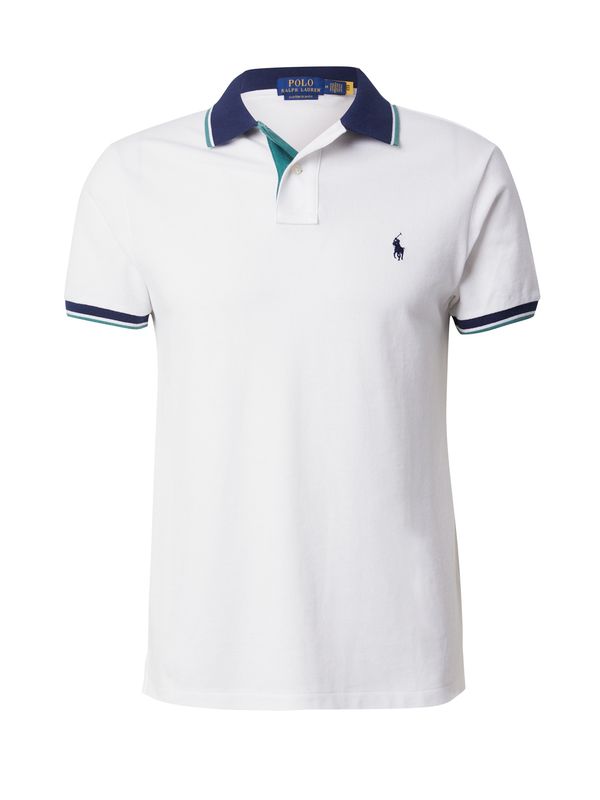 Polo Ralph Lauren Polo Ralph Lauren Majica  mornarska / svetlo zelena / bela