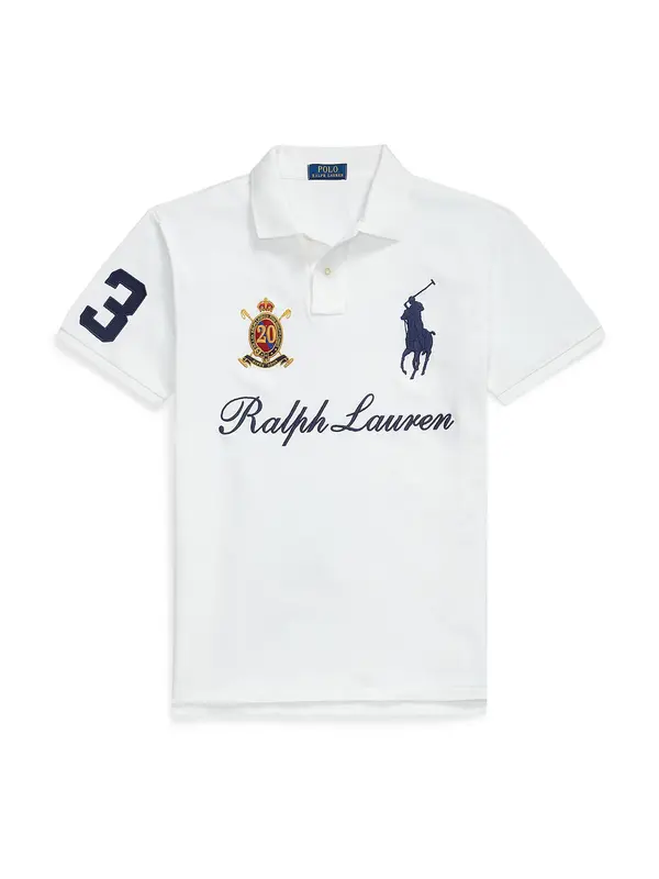 Polo Ralph Lauren Polo Ralph Lauren Majica  mornarska / zlato-rumena / karminsko rdeča / bela
