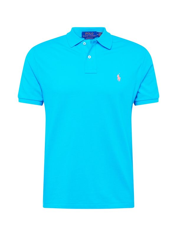 Polo Ralph Lauren Polo Ralph Lauren Majica  neonsko modra / roza