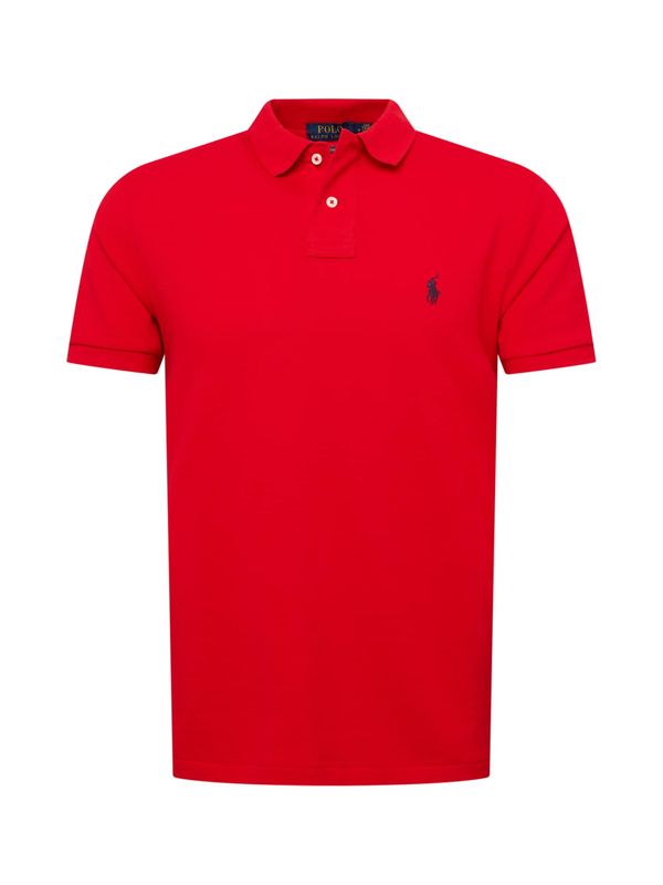 Polo Ralph Lauren Polo Ralph Lauren Majica  ognjeno rdeča / črna