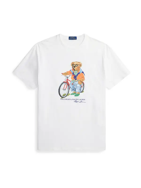 Polo Ralph Lauren Polo Ralph Lauren Majica  oranžna / rdeča / črna / bela