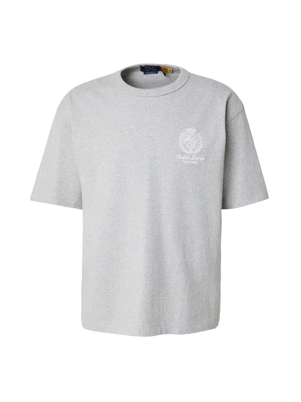 Polo Ralph Lauren Polo Ralph Lauren Majica  pegasto siva / bela