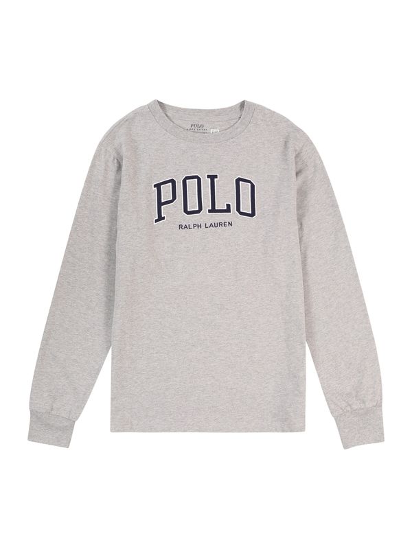 Polo Ralph Lauren Polo Ralph Lauren Majica  pegasto siva / črna / bela