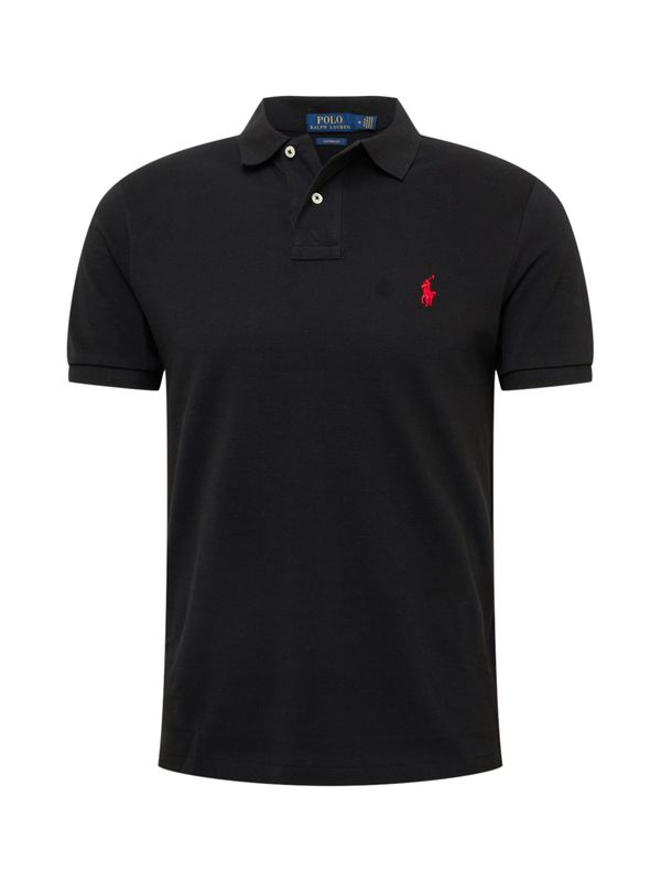 Polo Ralph Lauren Polo Ralph Lauren Majica  rdeča / črna