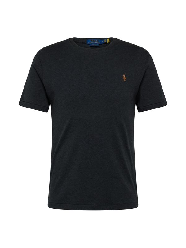 Polo Ralph Lauren Polo Ralph Lauren Majica  rjava / črna