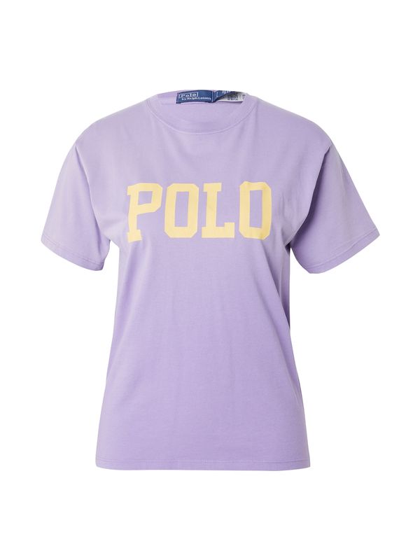 Polo Ralph Lauren Polo Ralph Lauren Majica  rumena / svetlo lila