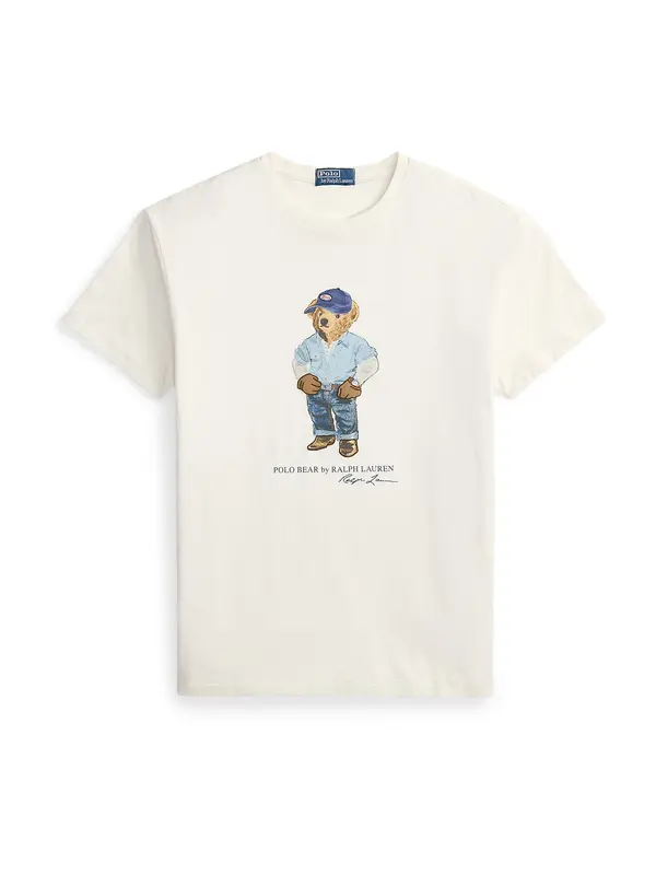 Polo Ralph Lauren Polo Ralph Lauren Majica  safir / moder denim / brokat / bela