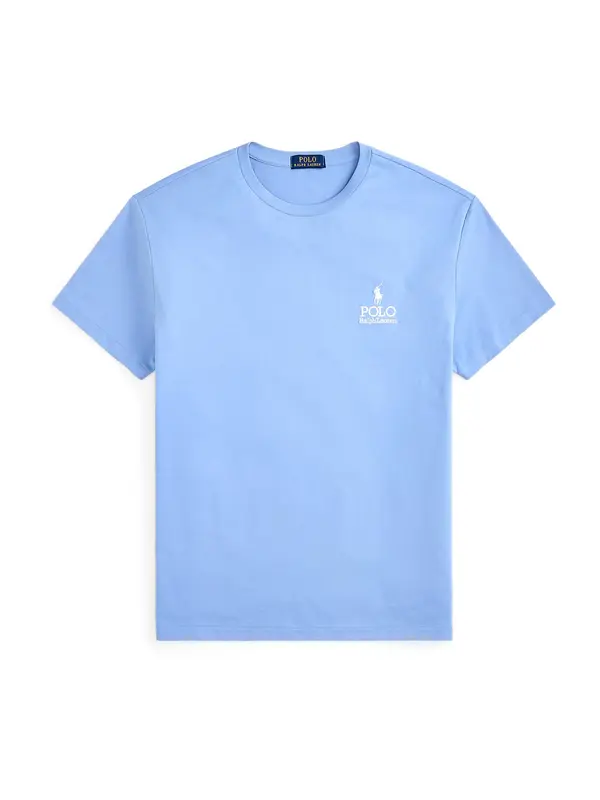 Polo Ralph Lauren Polo Ralph Lauren Majica  svetlo modra / bela
