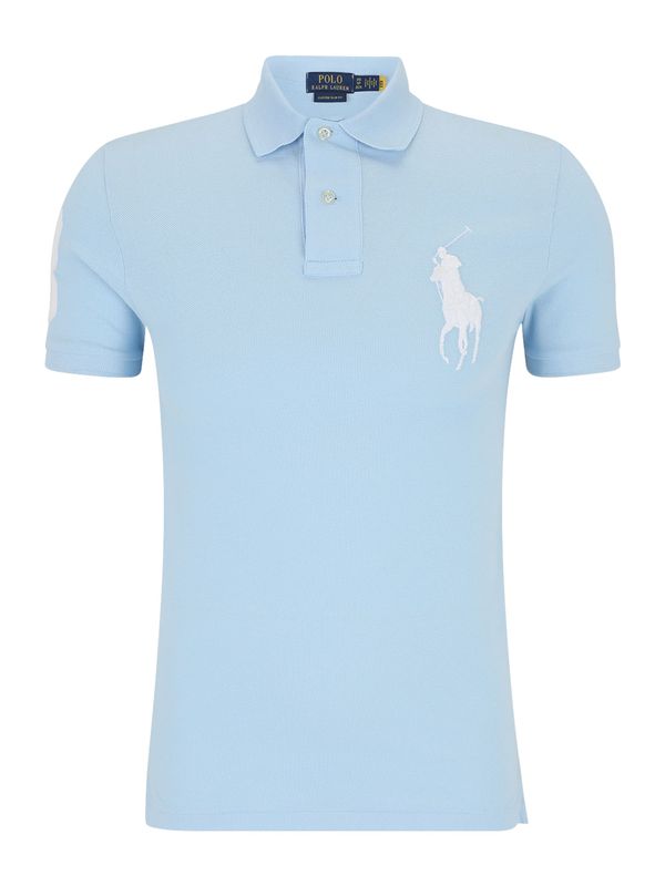 Polo Ralph Lauren Polo Ralph Lauren Majica  svetlo modra / bela
