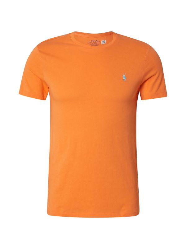 Polo Ralph Lauren Polo Ralph Lauren Majica  svetlo modra / neonsko oranžna