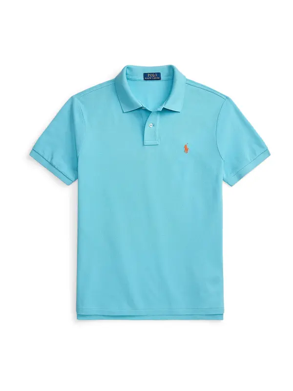 Polo Ralph Lauren Polo Ralph Lauren Majica  svetlo modra / oranžna