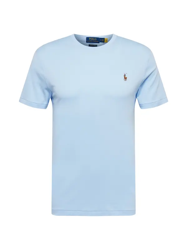 Polo Ralph Lauren Polo Ralph Lauren Majica  svetlo modra / rjava