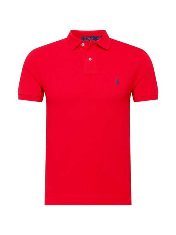 Polo Ralph Lauren Polo Ralph Lauren Majica  temno modra / ognjeno rdeča