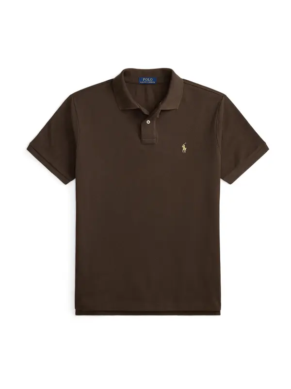 Polo Ralph Lauren Polo Ralph Lauren Majica  temno rjava / svetlo rumena