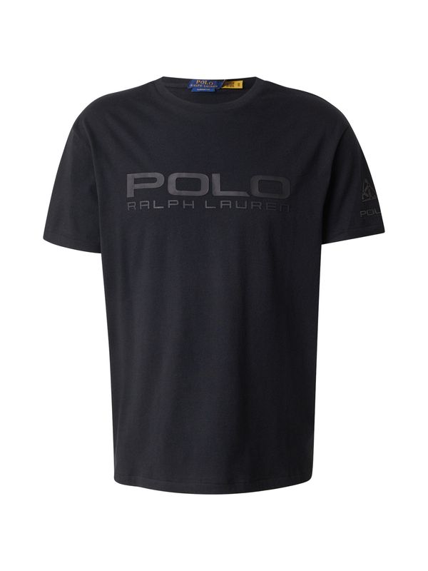 Polo Ralph Lauren Polo Ralph Lauren Majica  temno siva / črna