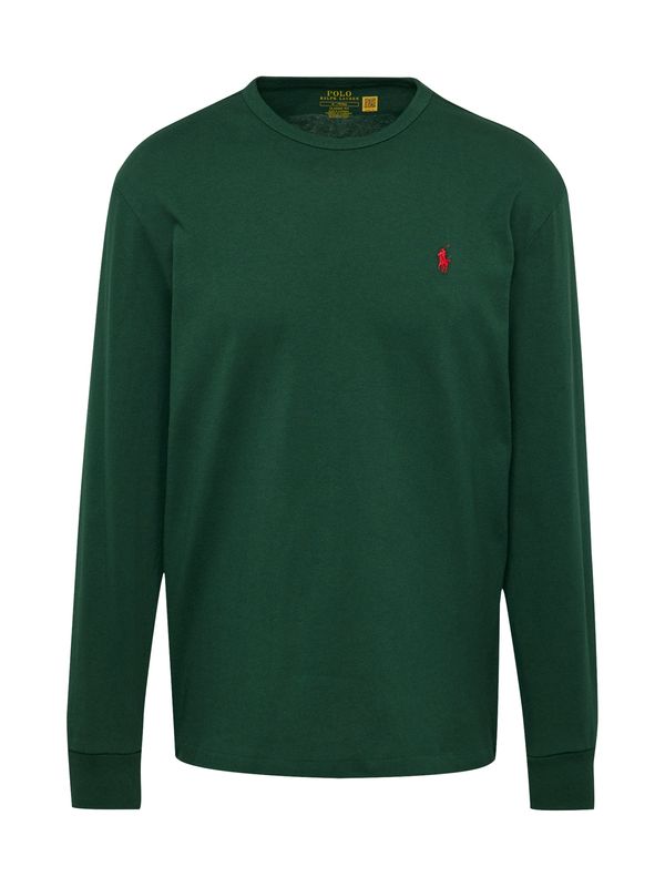 Polo Ralph Lauren Polo Ralph Lauren Majica  temno zelena / rdeča